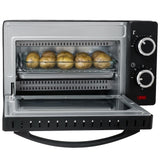 Adler AD 6032 Elektro-Backofen 9L schwarz – Kompakt & praktisch für kleine Küchen