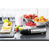 Camry CR 4621 Stabmixer Mini Set 2in1 Schneebesen 600 Watt Handmixer Edelstahl schwarz