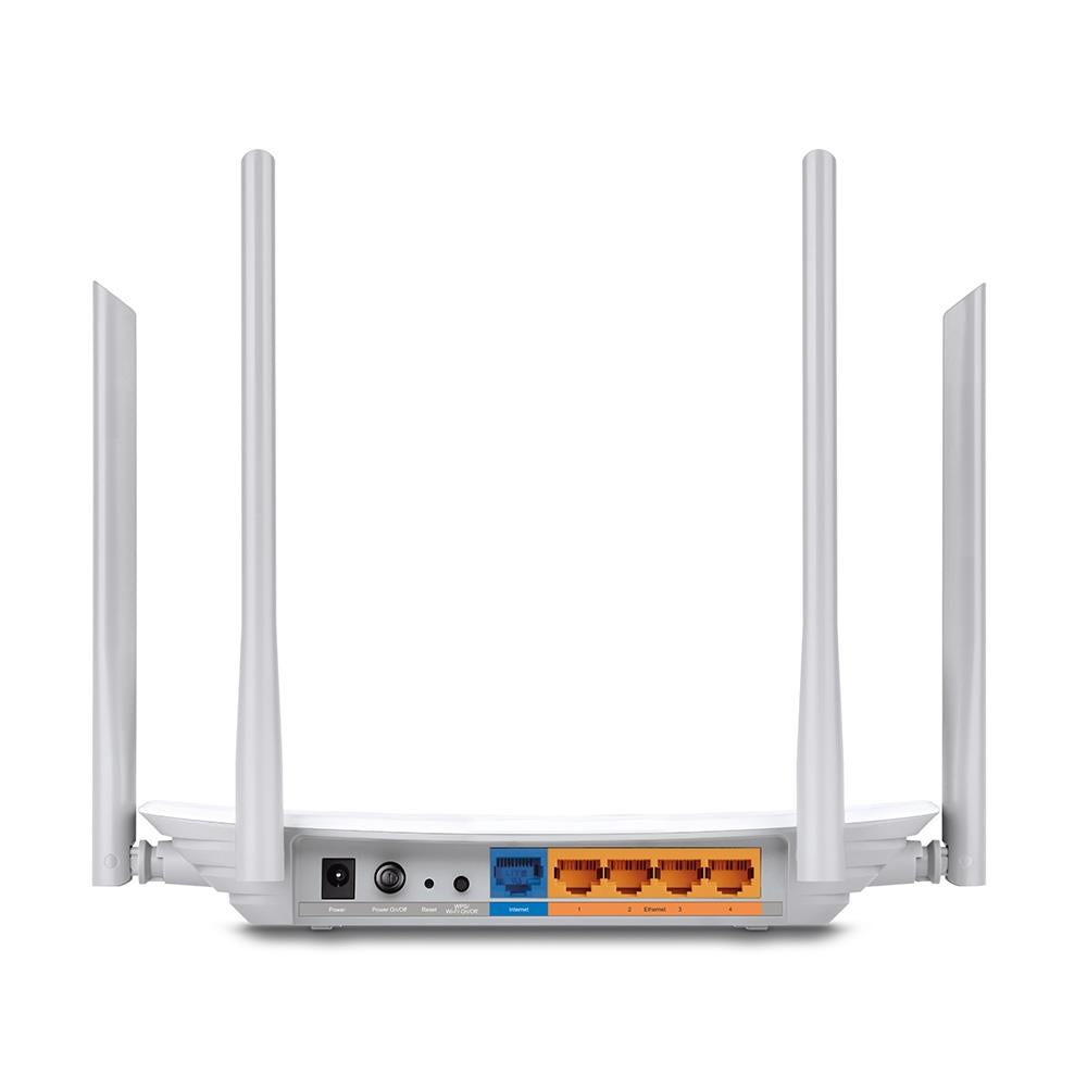 TP-Link Archer C50 AC1200 Dualband WLAN-Router mit 4 Antennen 2,4GHz 5GHz in Weiß