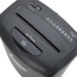 Adler AD 1038 Aktenvernichter, P-4 Dokumentenschredder für Papier, Kreditkarten und CD/DVDs, 10 Blatt, 21 Liter, Grau