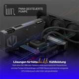 ENDORFY Navis F360 AiO-Wasserkühlung, 360mm Radiator, PWM-Pumpe | EY3B003