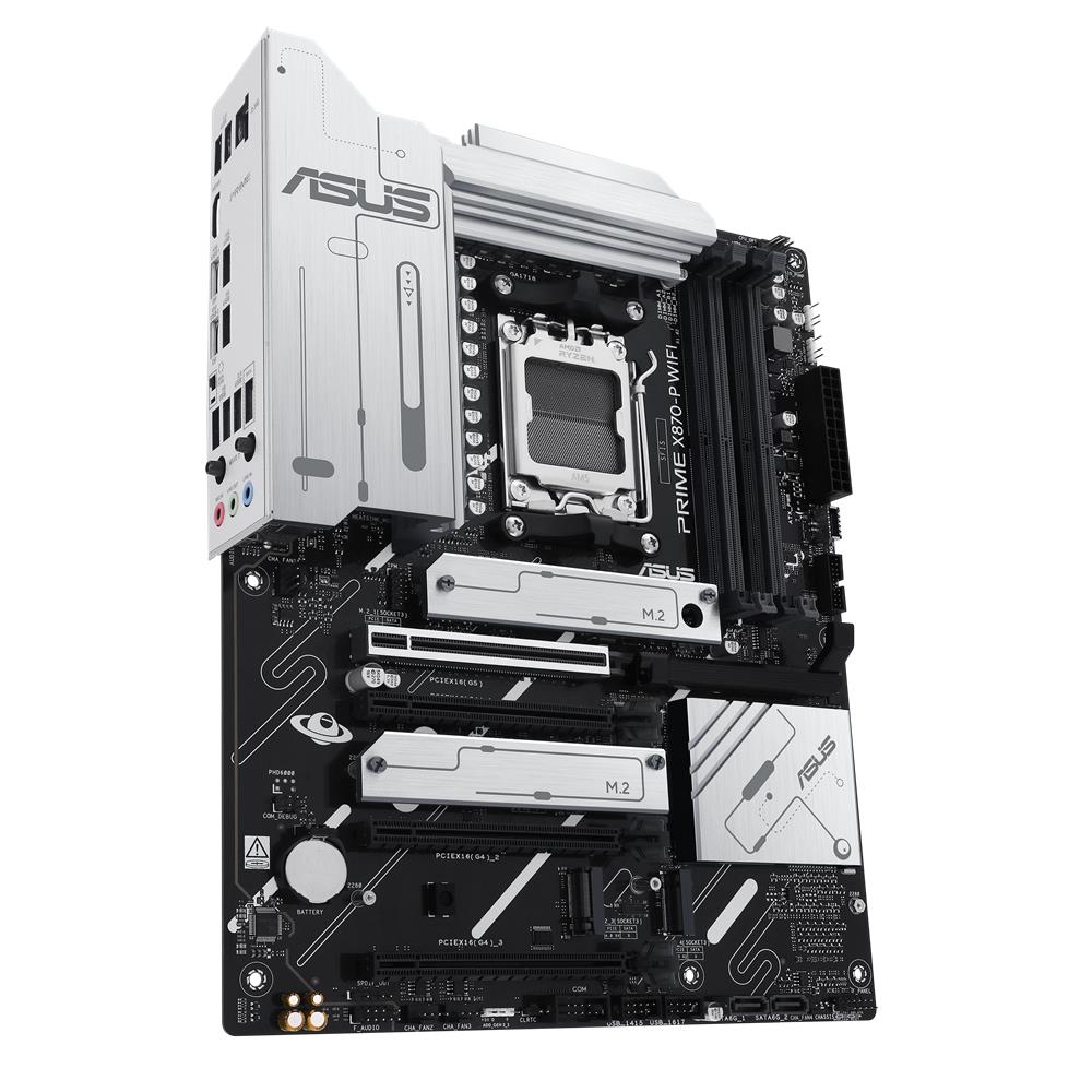 ASUS PRIME X870-P WIFI Mainboard AM5 ATX DDR5 PCIe 5.0 WiFi 7 USB-C 40Gbps