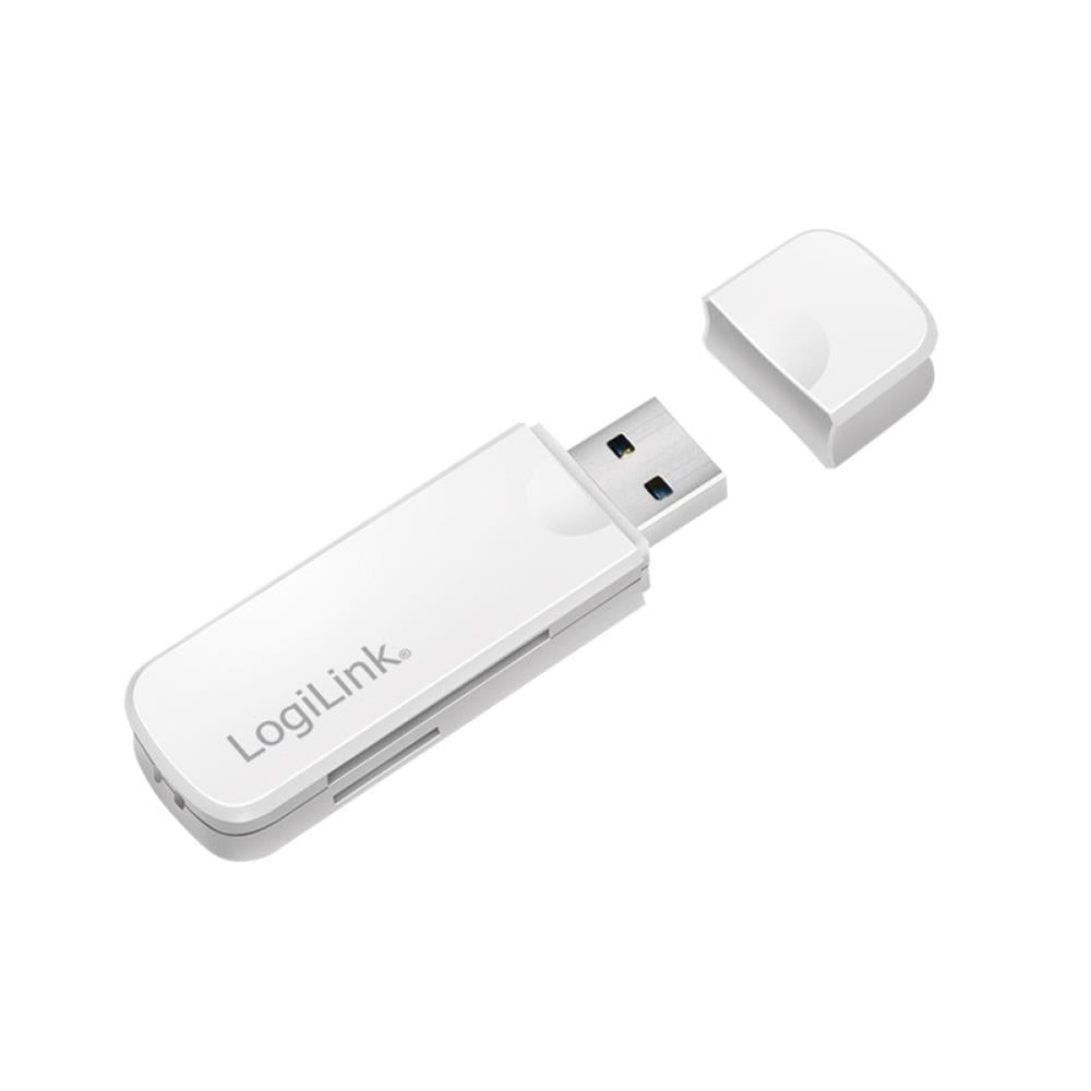 LogiLink Kartenleser USB 3.0 Schutzdeckel gegen Staub und Schmutz