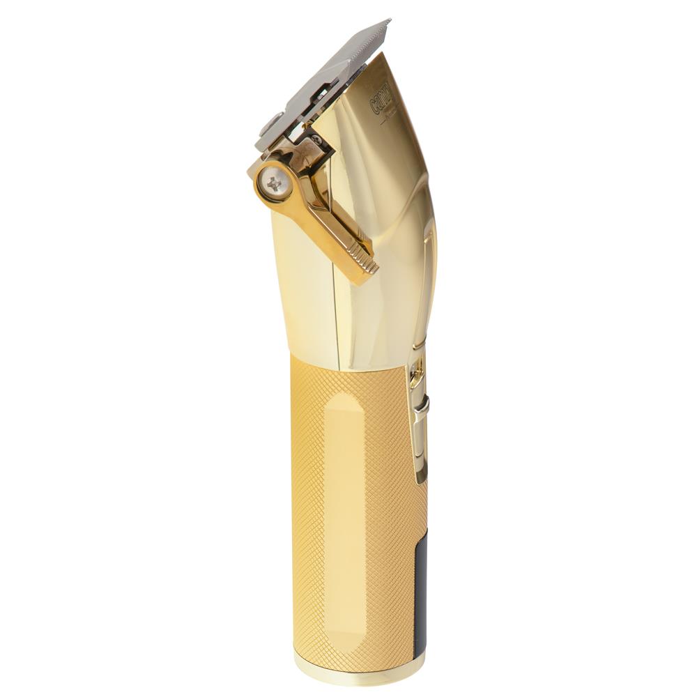 Camry CR 2835 Premium Metallic Haarschneidemaschine gold Trimmer Bartschneider mit LCD