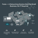 TP-Link Festa FR205 Gigabit VPN Router Multi WAN 5 Ports USB Cloud Management