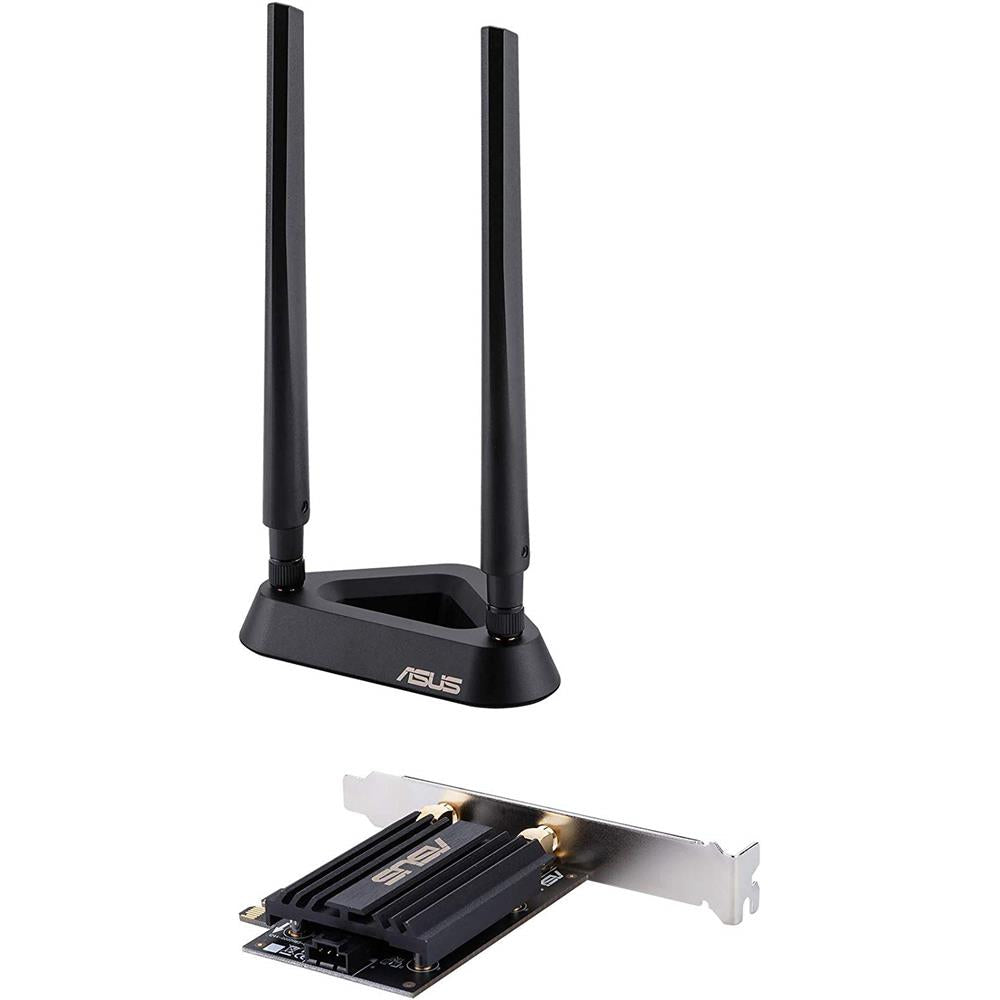 ASUS PCE-AX58BT WLAN Netzwerkkarte 6 PCIe AX3000 Dualband 160MHz Wi-Fi 6 Adapter