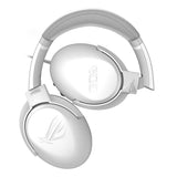 ASUS ROG Strix Go Core Moonlight White Gaming Headset kabelgebunden 3,5mm-Klinkenstecker leicht weiß