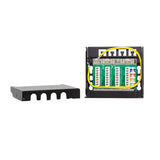LogiLink Cat.6A Patchpanel – Mini Verteiler, 4 Ports, geschirmt