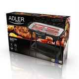 Adler AD 6602 Elektrogrill mit abnehmbarer Heizplatte, 2in1 Standgrill und Tischgrill