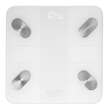 Adler AD 8186 Smart Badezimmerwaage mit App und Bluetooth Weiß