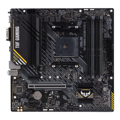 ASUS TUF Gaming A520M-Plus II Mainboard AM4 micro ATX M.2 USB 3.2 Aura Sync