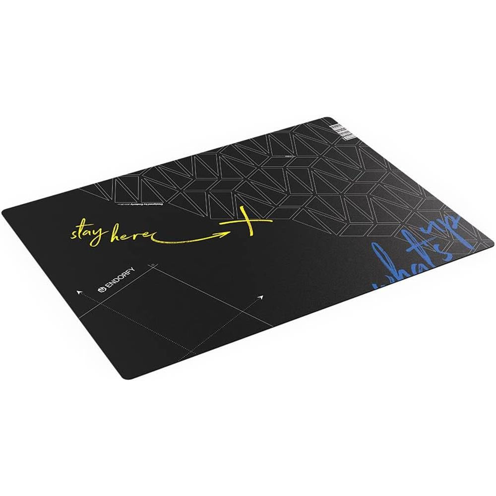 ENDORFY Floor Pad, Bodenschutzmatte, 120 x 90 cm, rechteckige Bodenmatte, rutschfeste Stuhlunterlage
