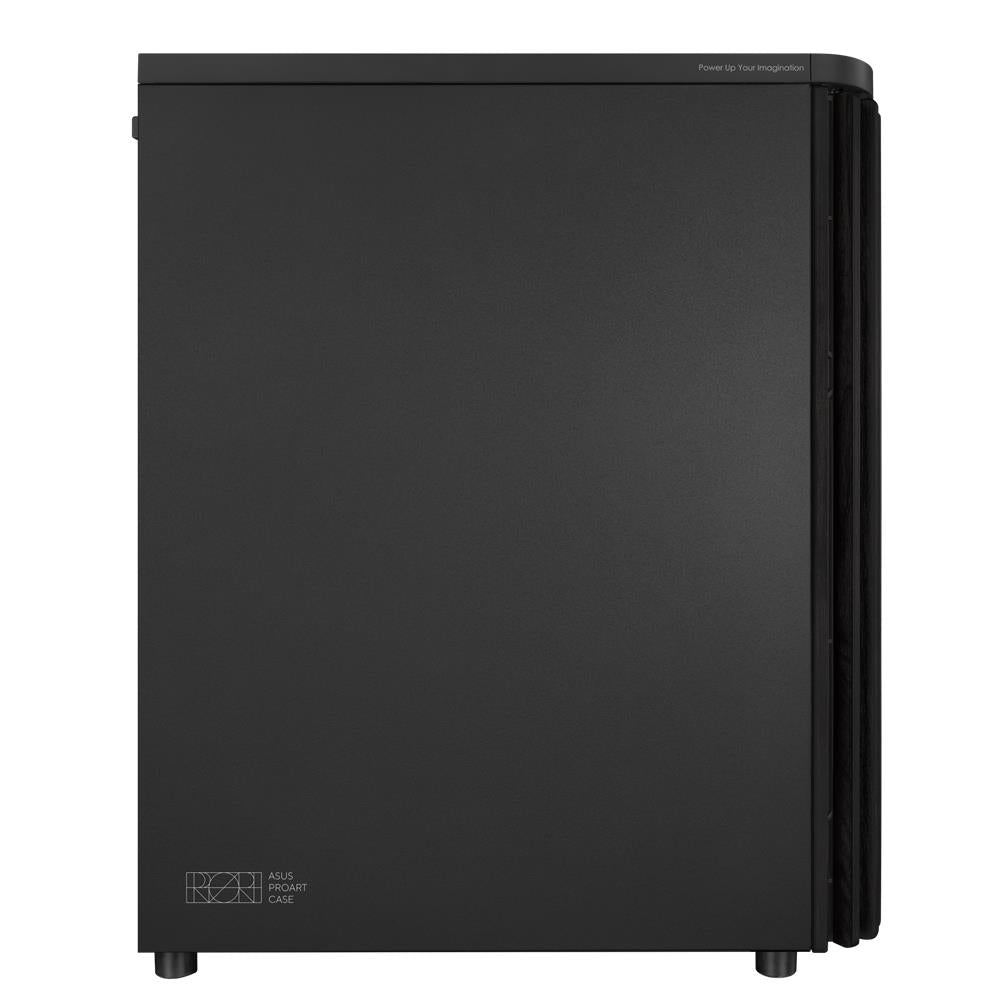 ASUS ProArt PA401 Wood Edition Metal Panel ATX PC Gehäuse mit 160 mm Lüftern und USB 20Gbps