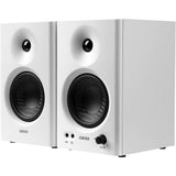 Edifier MR4 kompakte 2.0 Studiomonitore (42 Watt) mit Class-D Verstärker, Weiß