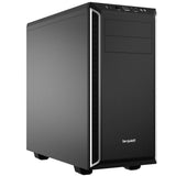 be quiet! Pure Base 600 Silver Gehäuse Silber gedämmt 2 vorinstallierte Pure Wings 2 Lüfter