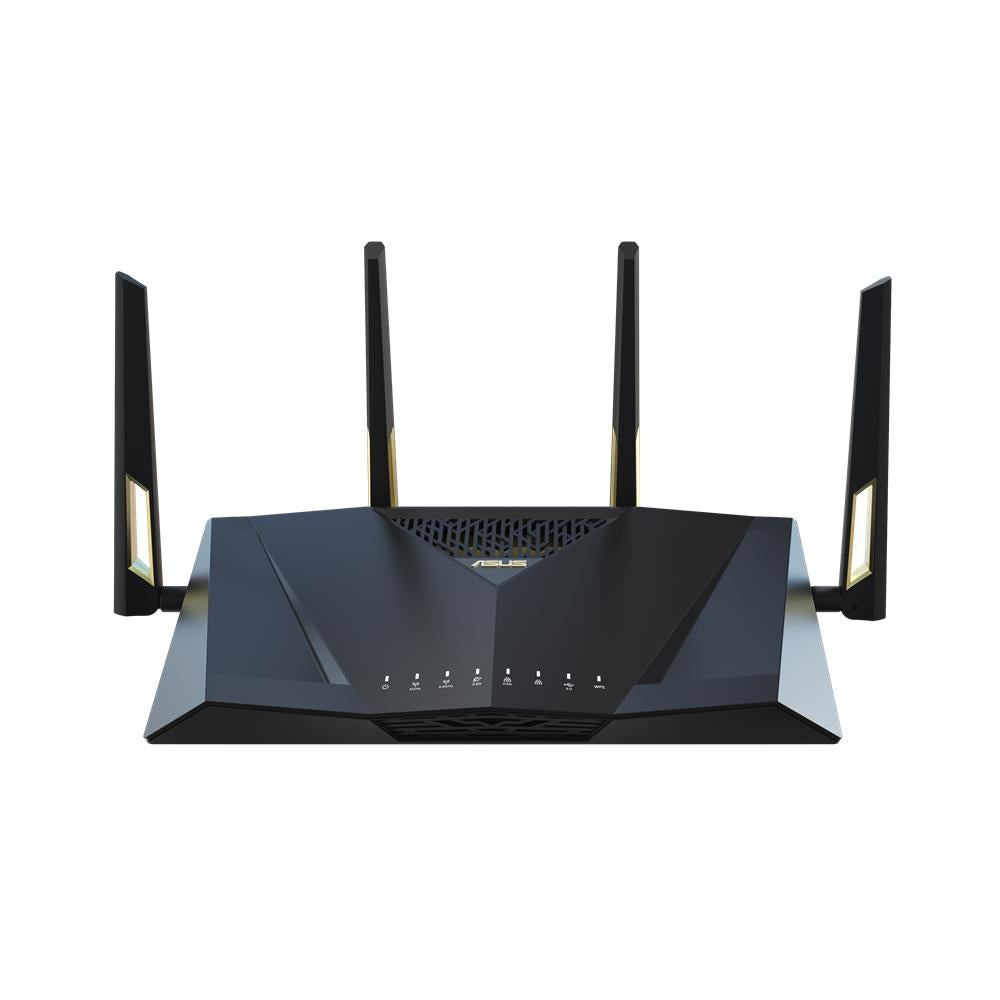 ASUS RT-AX88U Pro AX6000 Dual Band WLAN Router, WiFi 6, Dual 2.5G Port, 2.0 GHz Quad-Core CPU