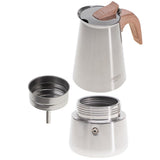 Camry CR 4423 Kaffeekanne Silber Espresso Edelstahl 0,35 L spülmaschinenfest
