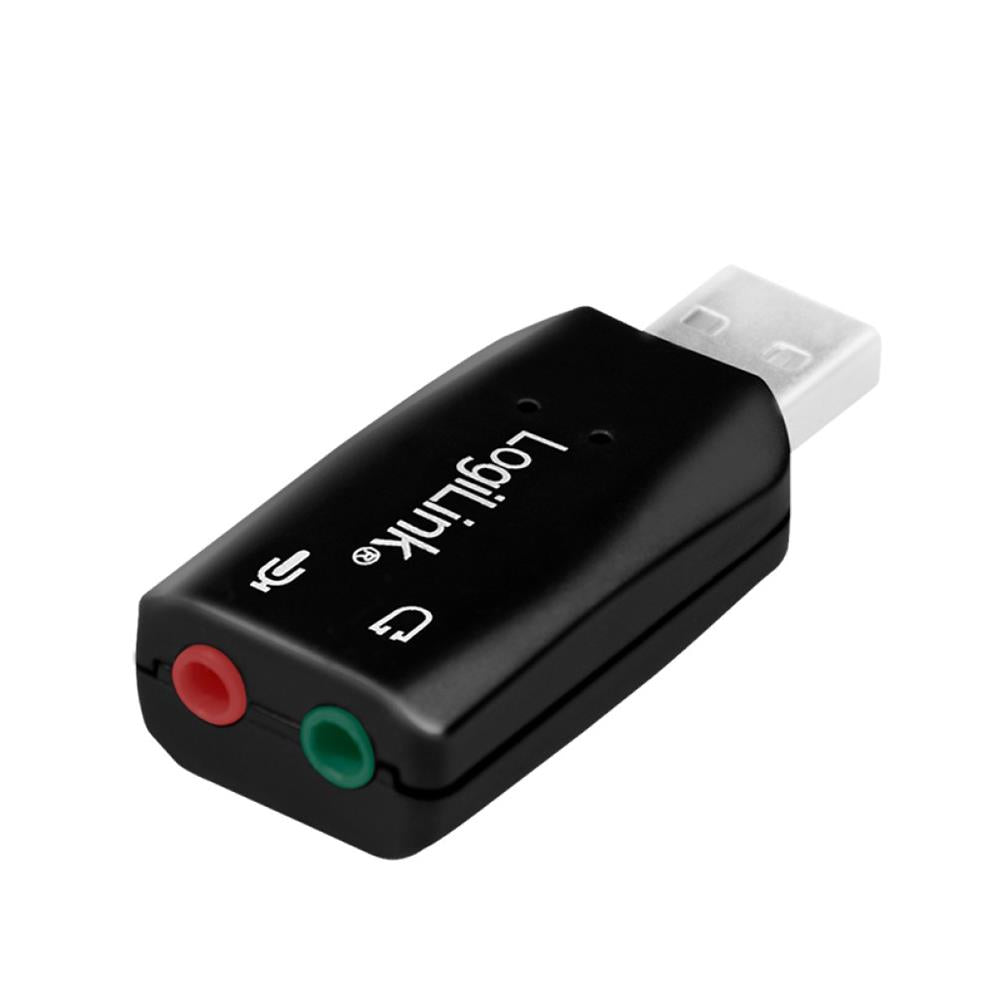 LogiLink USB Soundkarte mit Virtual 3D Soundeffekt