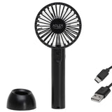 Adler AD 7338 Mini-USB-Ventilator schwarz – Kompakt & mobil für unterwegs