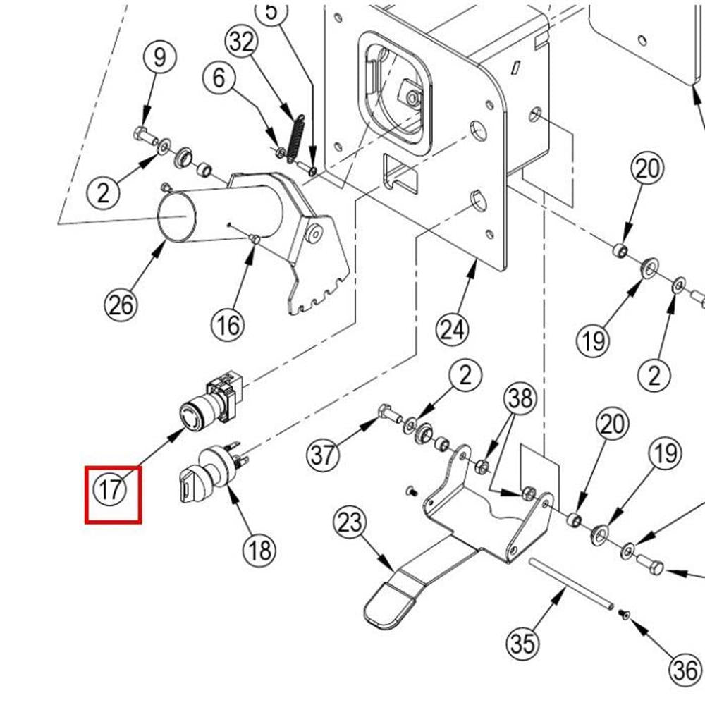 Nilfisk Original 56104247 Notfalltrennung Ersatzteil