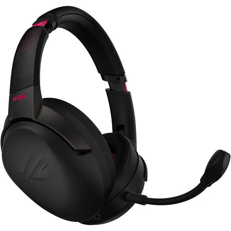 ASUS ROG Strix Go 2.4 Electro Punk Gaming Headset kabellos 2,4GHz USB-C AI Noise Cancelling Mikrofon