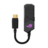 ASUS ROG Clavis USB-C auf 3,5mm Gaming-DAC Ai-Noise-Cancelling-Mikrofon MQA-Rendering-Technologie