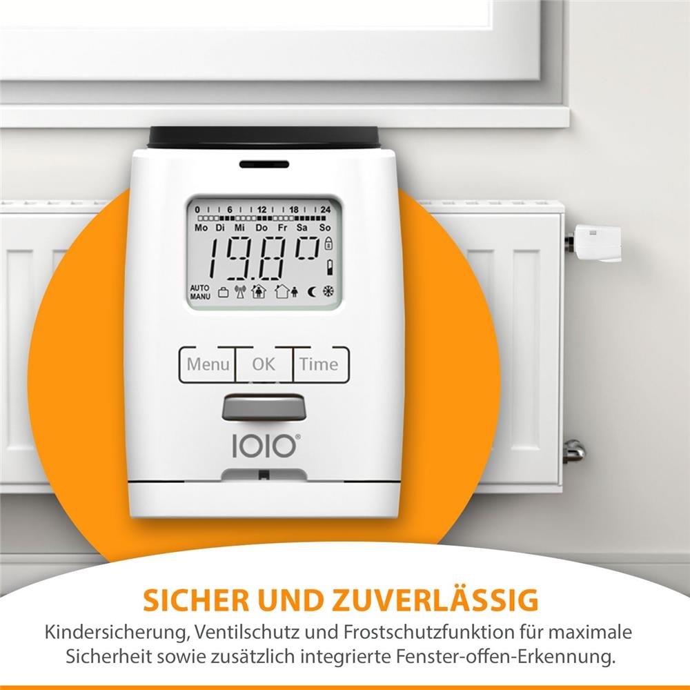 IOIO Elektronisches Heizungsthermostat HT 2000 Thermostat programmierbar Heizungsregler digital
