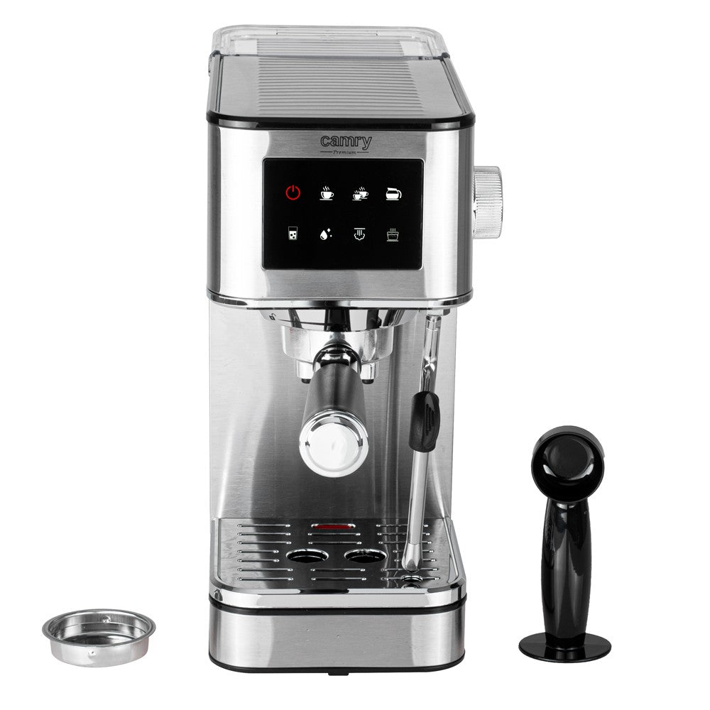 Camry CR 4389 7-in-1-Espressomaschine – Milchaufschäumer, 1,7-Liter-Wassertank