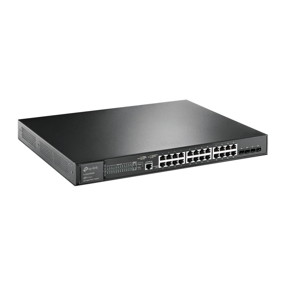 TP-Link TL-SG3428XMP JetStream 24-Port Gigabit L2+-Managed-PoE+-Switch mit 4 10G-SFP+-Slots