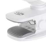 Adler AD 7335 Akku Ventilator mit LED Licht und Drehfunktion Weiß