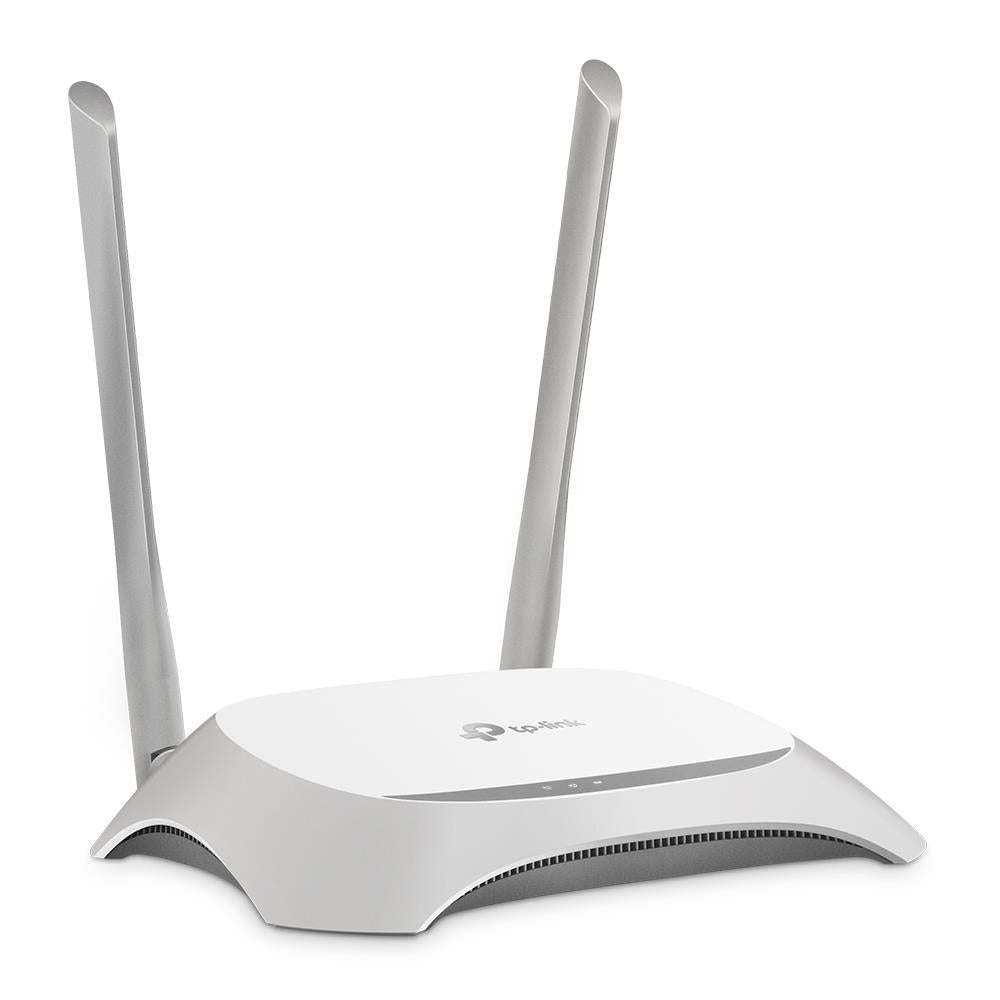 TP-Link TL-WR840N N300 WLAN Router 300Mbit/s 2,4GHz, 4x 10/100Mbit/s LAN Ports, IPv6, WPS, weiß