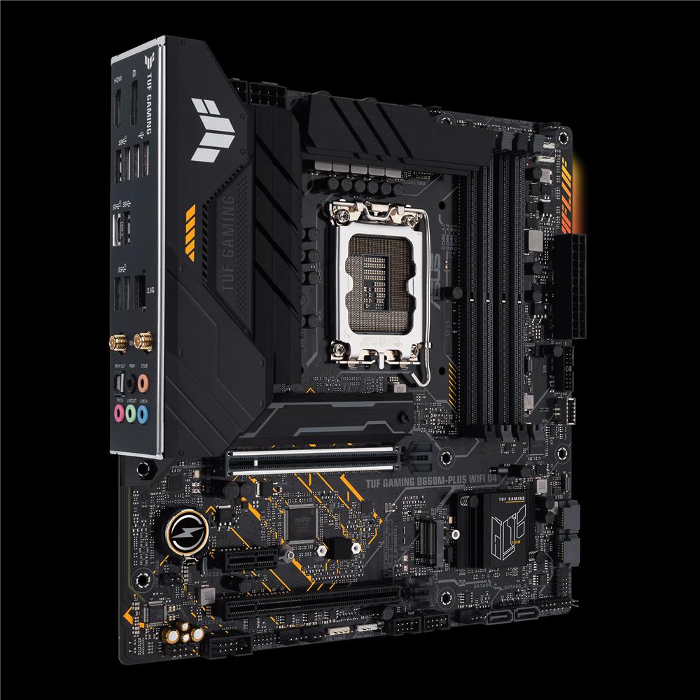 ASUS TUF GAMING B660M-PLUS WIFI D4 Mainboard Sockel Intel LGA 1700 mATX DDR4 PCIe 5.0 PCIe 4.0 WiFi6