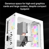 be quiet! Pure Base 501 LX White PC Gehäuse mit ARGB Lüftern