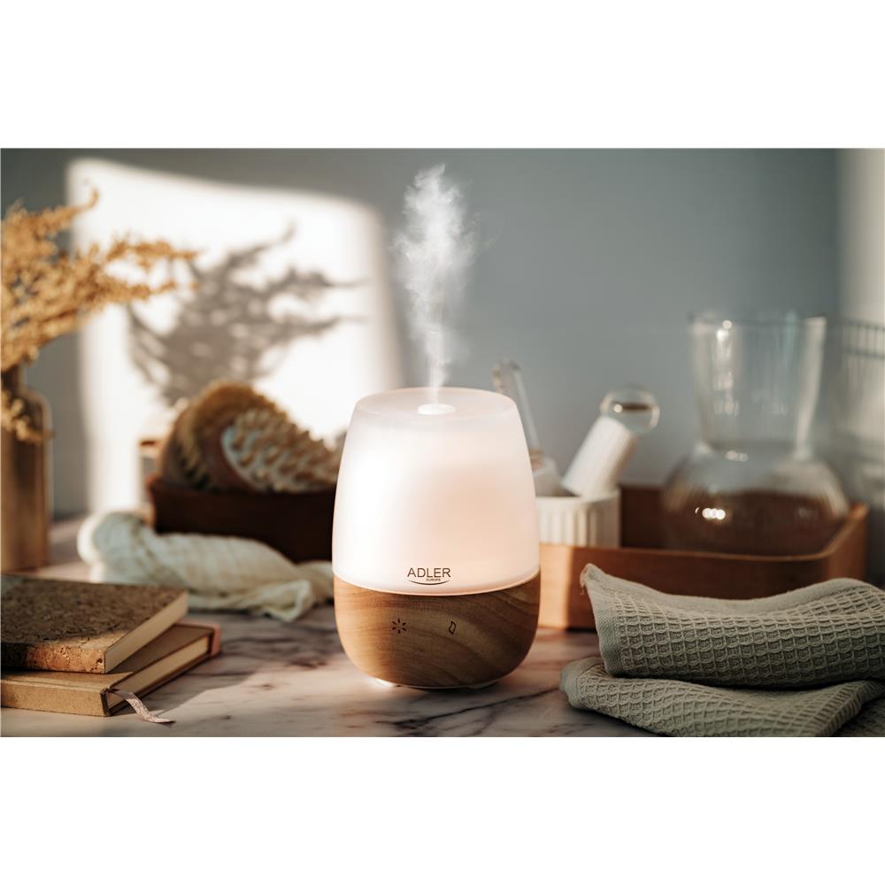 Adler AD 7967 Ultraschall Aroma Diffuser 3in1 für Ätherische Öle USB 7 Farben