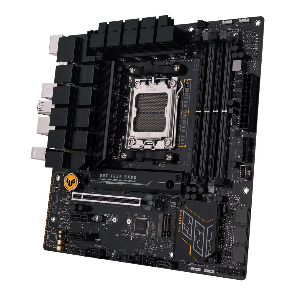 ASUS TUF GAMING B650M-E Mainboard Sockel AMD AM5 (Ryzen 7000, mATX, PCIe 5.0, DDR5, 2,5 Gb Ethernet)