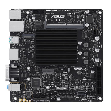 ASUS Prime N100I-D D4 Mainboard Intel N100 (Intel N100 Prozessor, PCIe 3.0, USB 3.2, M.2, DDR4)