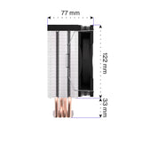 ENDORFY Fera 5 EY3A005, CPU-Kühler, Schwarz, Wärmeleitpaste inklusive