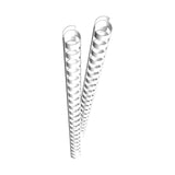 GENIE Spiralbinderücken Plastikbinderücken DIN A4 10 mm, 25 Stk.