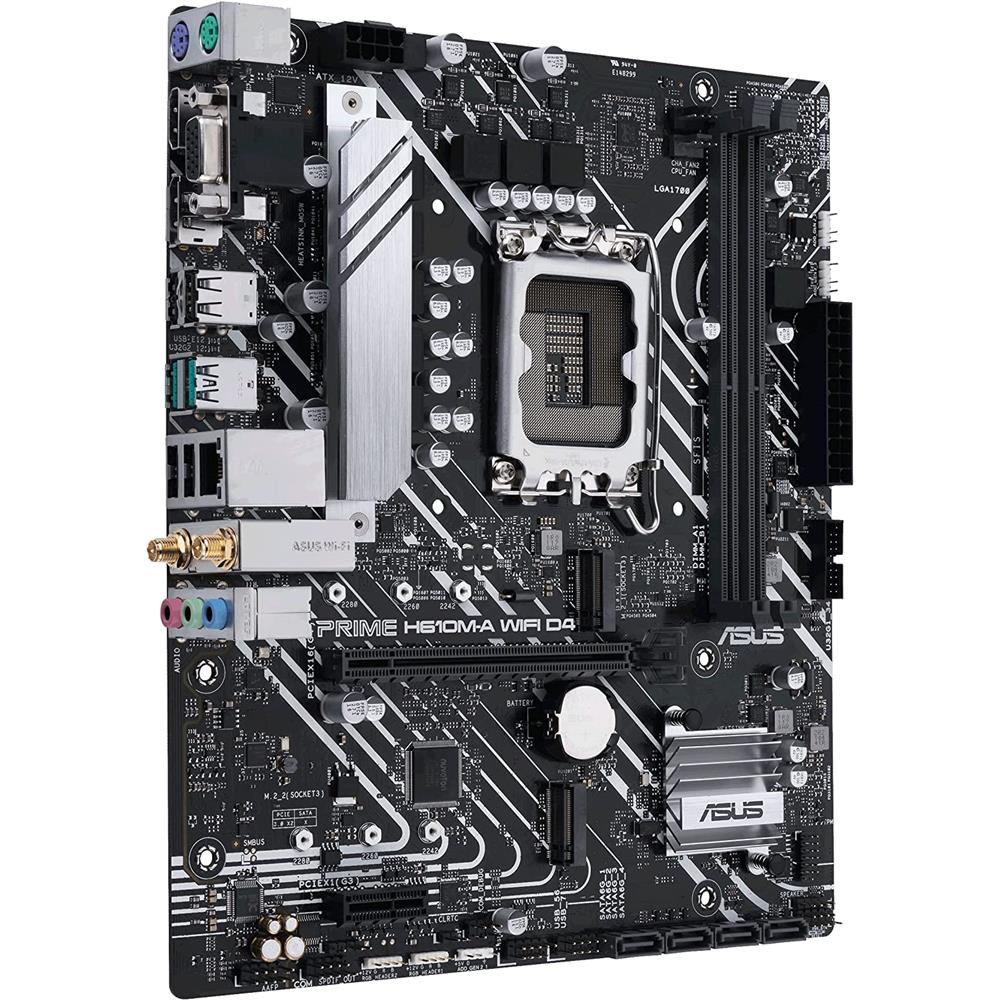 ASUS Prime H610M-A WiFi D4 Mainboard Sockel Intel LGA 1700 mATX WiFi 5 DDR4 PCIe 4.0 M.2