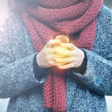 LogiLink Powerbank 4.000 mAh mit Handwärmer, USB-A, metallgrau