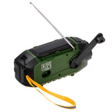 Camry CR 1919 Notfallradio mit Solar, Kurbel, Bluetooth, 4000 mAh Powerbank, Taschenlampe und Leselampe