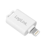 LogiLink Lightning zu microSD iCard Reader Kartenleser Weiß