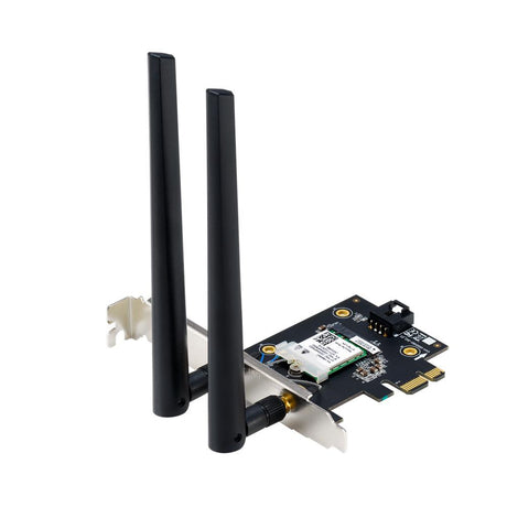 ASUS PCE‑BE6500 WiFi 7 PCI‑E Adapter mit 6 GHz, 4096‑QAM und Bluetooth 5.4