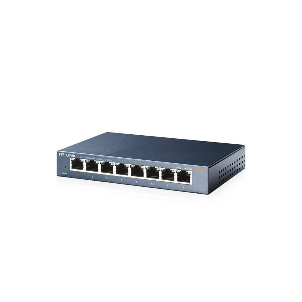 TP-Link TL-SG108 - 8-Port 10/100/1000Mbit/s Desktop Switch