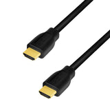 LogiLink HDMI-Kabel HDMI-A-Stecker an HDMI-A-Stecker 4K/60 Hz CCS schwarz 5 m