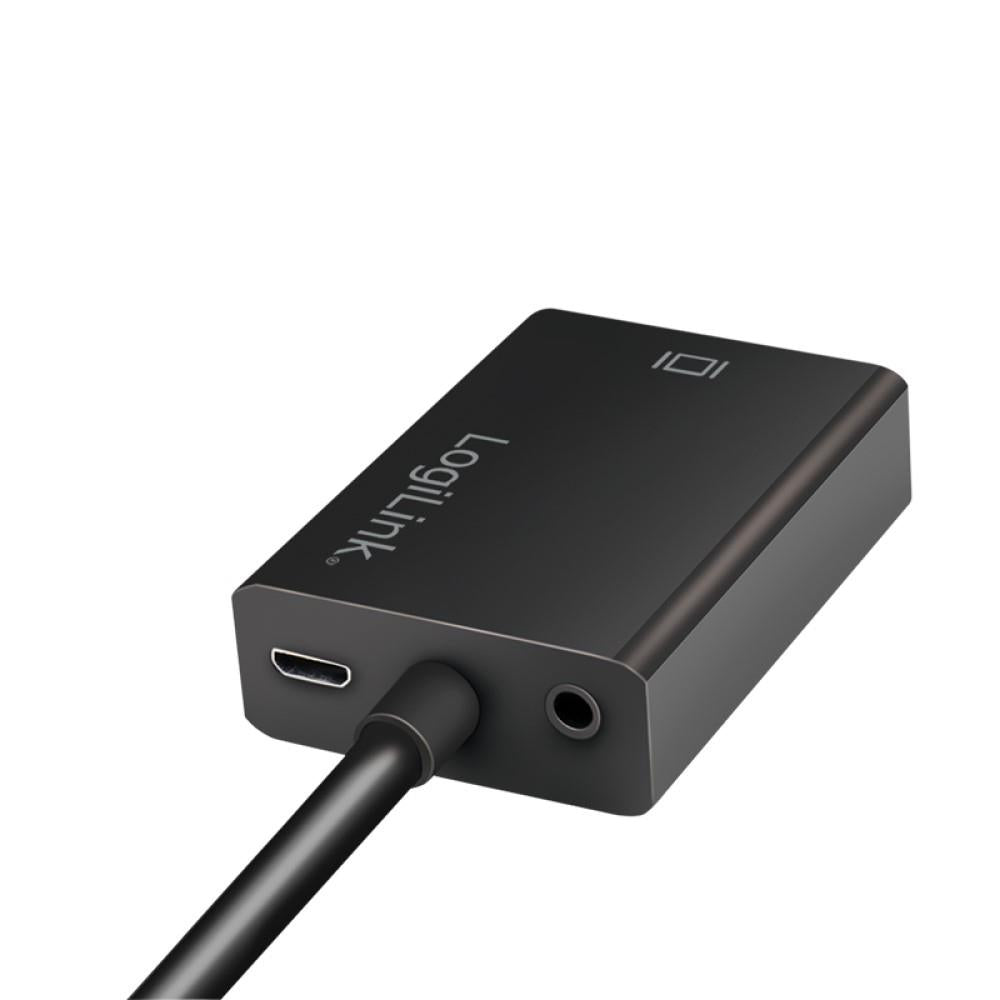 LogiLink VGA mit Audio zu HDMI Wandler