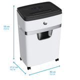 HP OneShred 18CC Aktenvernichter P4 Cross Cut 18 Blatt 25 Liter