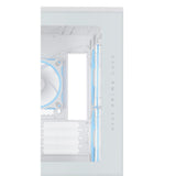 ASUS Prime AP202 ARGB White mATX PC Gehäuse mit Panorama Glas und GPU bis 420 mm