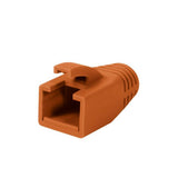 LogiLink RJ45 Knickschutztülle 8 mm Orange 50 Stück