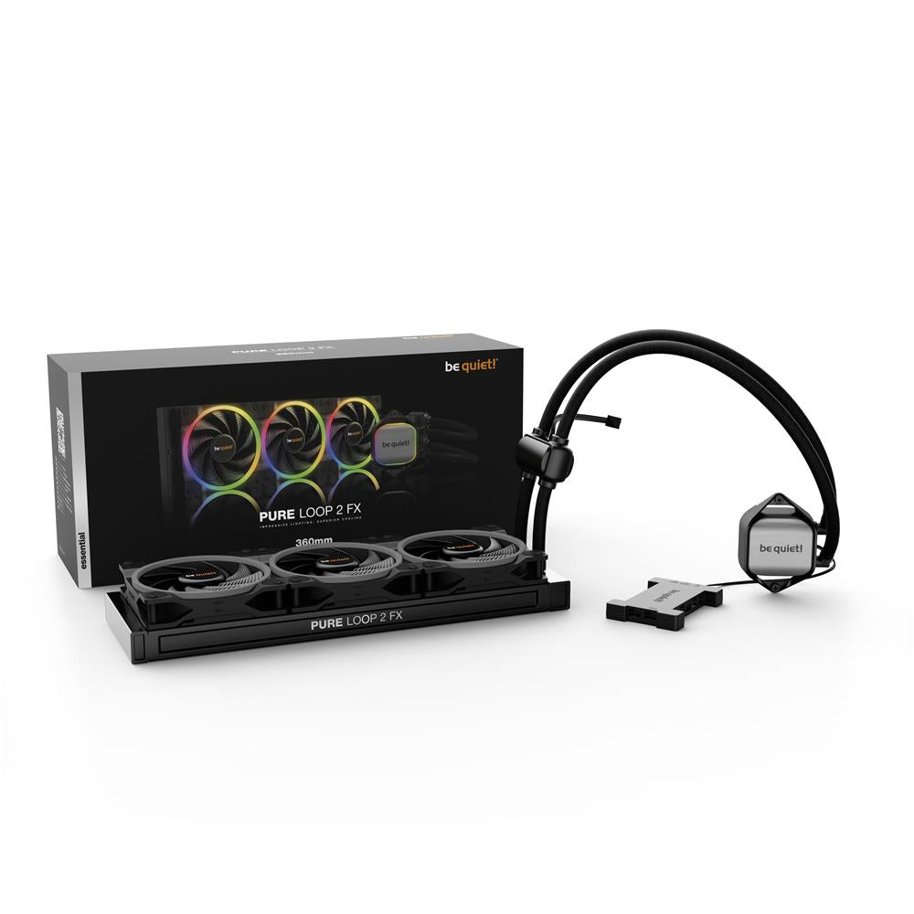 be quiet! PURE LOOP 2 FX 360mm All-in-One-Wasserkühlung mit ARGB-Beleuchtung BW015